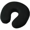 2PCs/lot  New U Shaped Travel Pillow Car Air Flight Inflatable Pillows Neck Support Headrest Cushion Soft Nursing Cushion Black 6