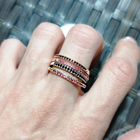 2025 New Arrivals Women's exquisite ring, R132-M_voghion.com