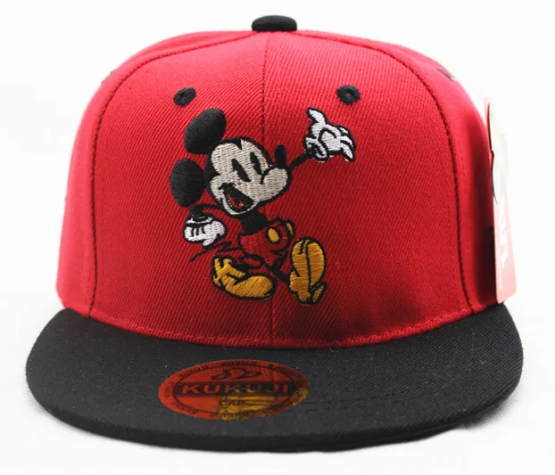 Disney Children's Cartoon Minnie Mickey Sun Hat Baseball Cap Fashion Hip Hop Trend Cartoon Hat
