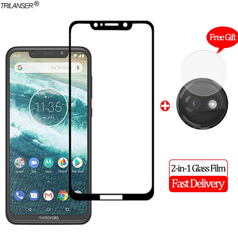 стекло мото г7 повер glass moto g7 power 2 в 1 Камера для линзы пленка Экран Защитная motog7 plus