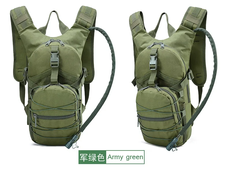Тактический Рюкзак Molle, военный походный велосипедный гидратационный рюкзак, спортивная альпинистская походная сумка с водяным пузырем