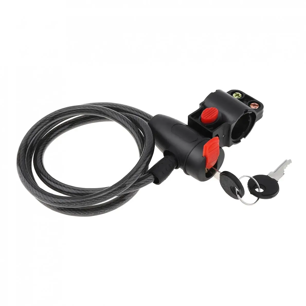 Cycle Heavy Duty Coil Combination Security Lock Spiral Cable Bicycle Lock