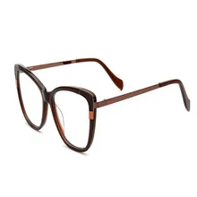 MONGOTEN Модные женские ретро в форме кошачьих глаз дизайн линза для рецептов оправа для очков антибликовые очки для чтения