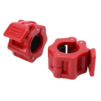 

1 Inch Quick Release Dumbbell Clamps Weight Lifting Quick Release Lock Jaw for Gym Wrokout Fitness Training