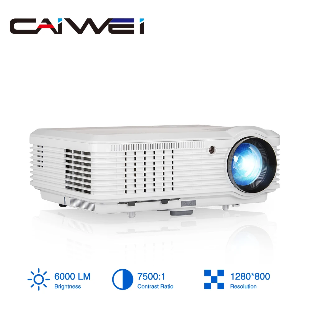 CAIWEI A7 цифровой 1080P видео светодиодный проектор игра для домашнего кинотеатра