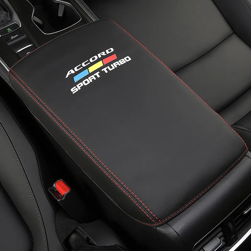 

For 10th Honda Accord 2018 2019 Central Armrest Case Holster Accord Handrail Cover Armrest Pad Decoration Modified Car Accessori