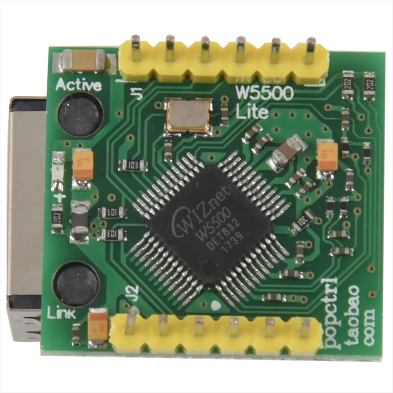 W5500 модуль TCP/IP Ethernet модуль совместим с WIZ820io