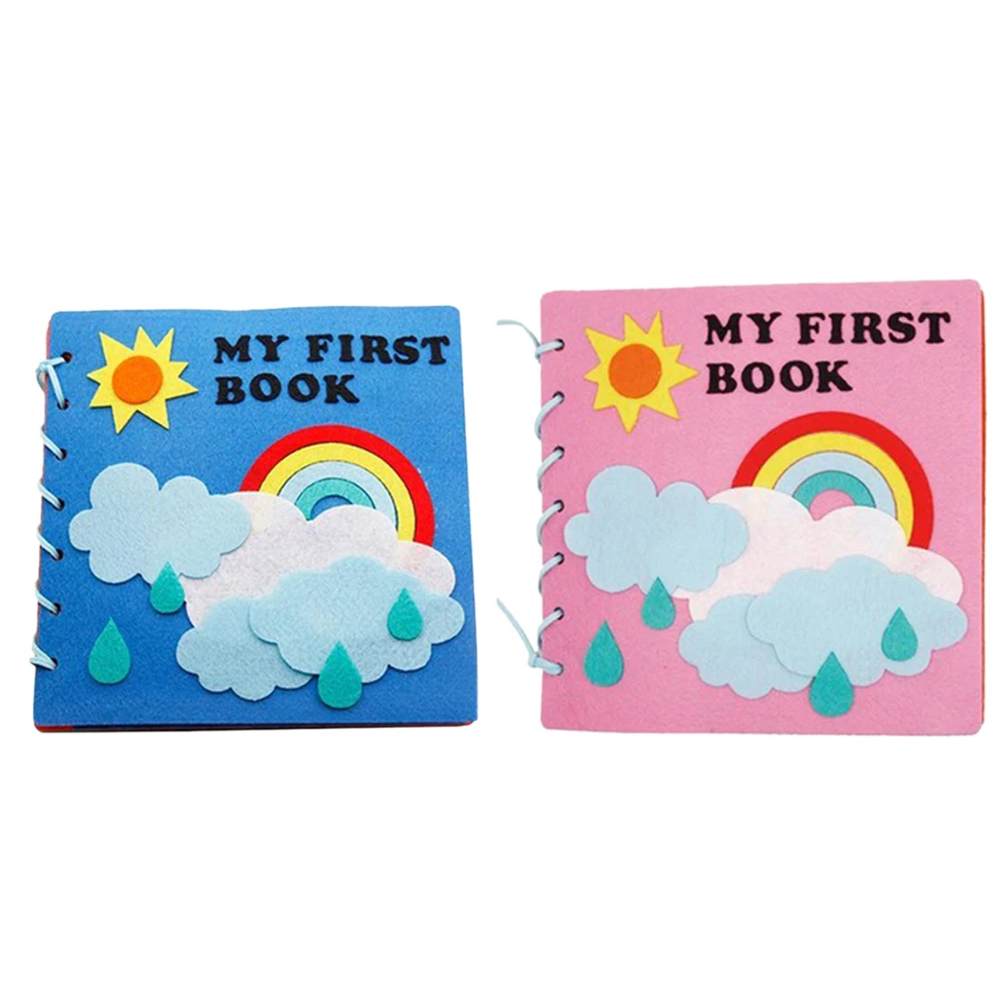 

Homemade Books Toy Baby Early Learning Basic Life Skills Toys DIY Cloth Book Toy