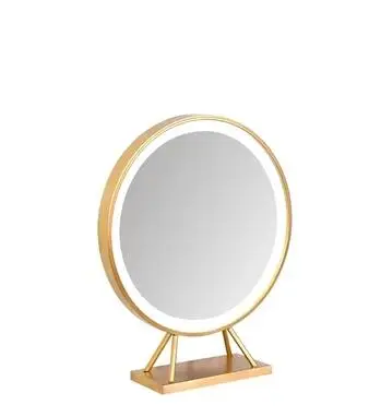 Специальная лампа для парикмахерской, Парикмахерское зеркало, студийное зеркало для макияжа, с одной стороны, двухстороннее круглое зеркало ta