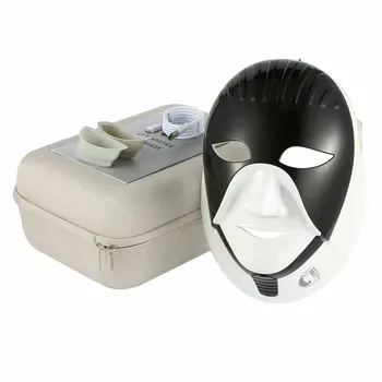 

Colorful Light LED Mask For Skin Care LED Facial Mask With Neck Egypt Style Facial Mask Photon Therapy Face Beauty Tool