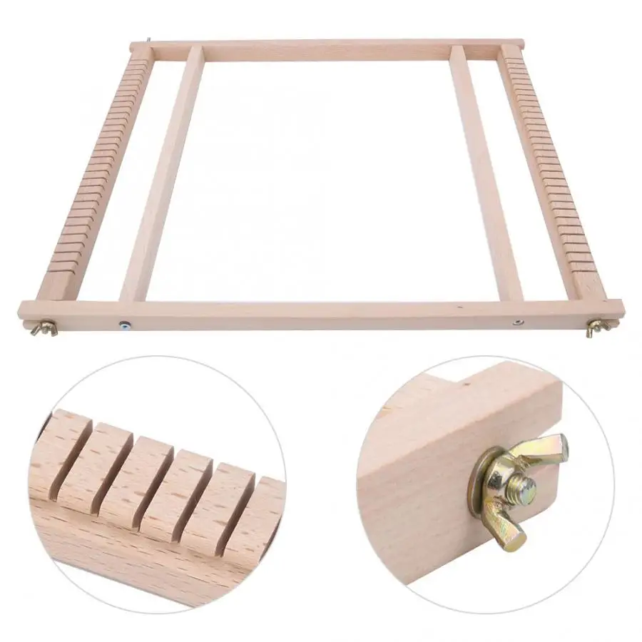 45X35X2 2 см DIY деревянная ручная ткацкая машина гобелен вязание ткацкий станок дети