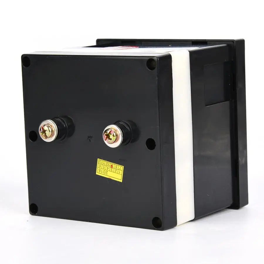 500A Class Ammeter DC Analog Current Meter 1.5 Accuracy Square Panel Current Tester Mechanical Pointer Type
