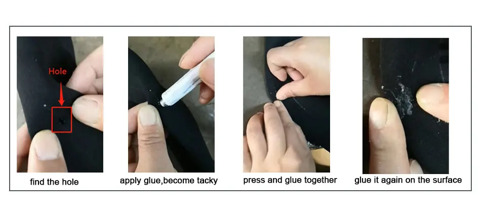 Description Picture 4 of itemFly Fishing Waders Repair Bag, Fishing Suit Glue, Hunting Pants Glue Set, Overalls Waders Waterproof Sealing Strip