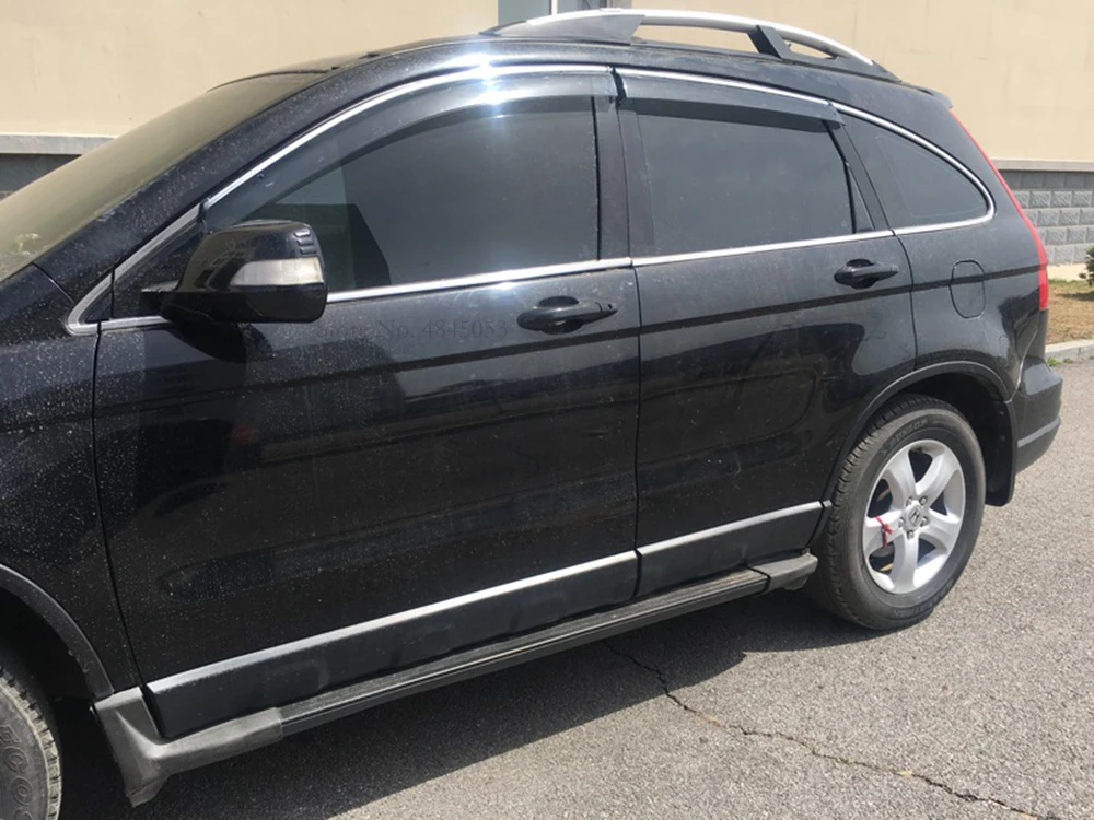 AITWATT для Honda CRV CR-V 2007 2008 2009 2010 2011 ABS Материал вентиляционное отверстие Защита от солнца и дождя щит дефлектор окно козырек тенты 4 шт