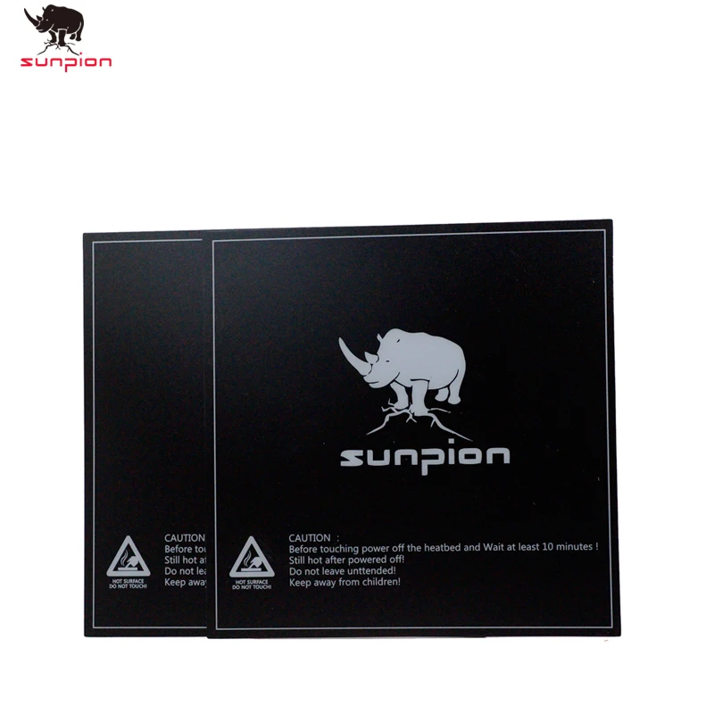 SUNPION 3d принтер для кровати 214*214 мм части 3d принтера с подогревом наклейки для кровати для Wanhao i3 Anet A8 3D Printe 5 шт