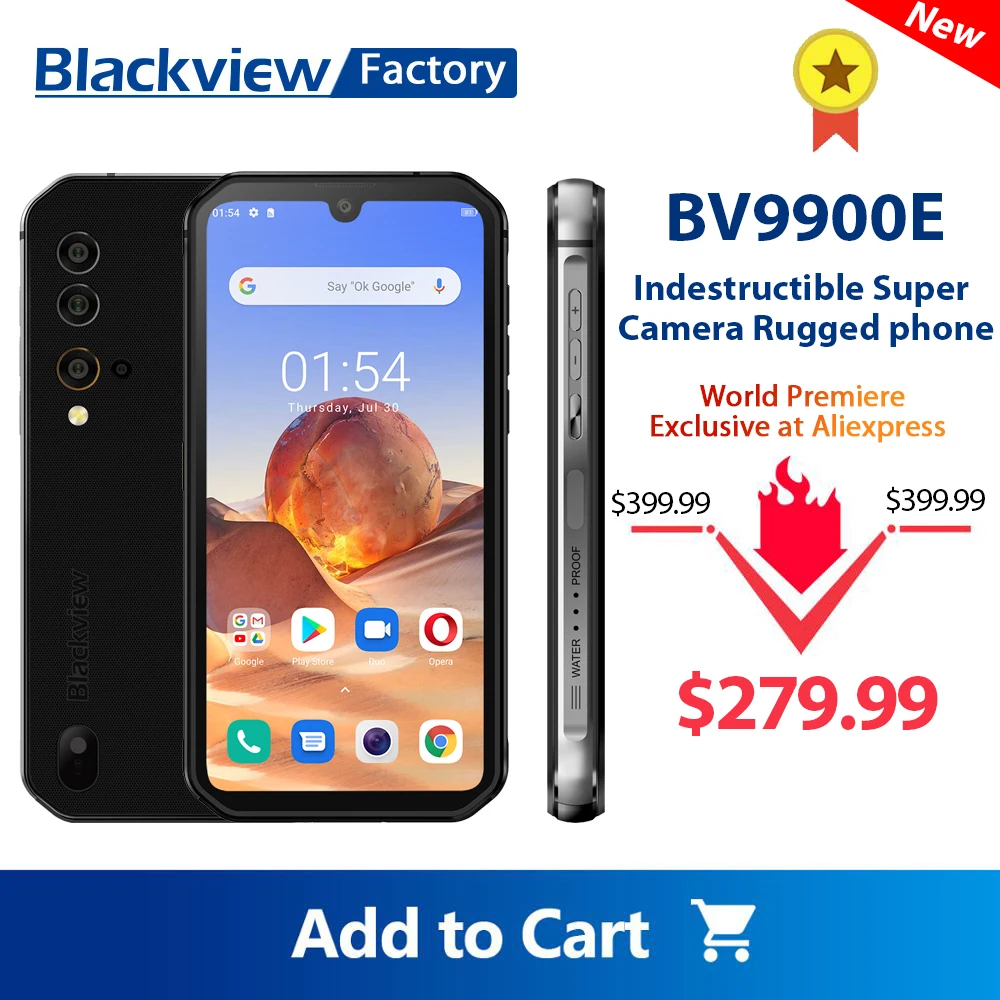 Blackview BV9900E смартфон Восьмиядерный 6 ГБ + 128 четырёхъядерный экран 5 84