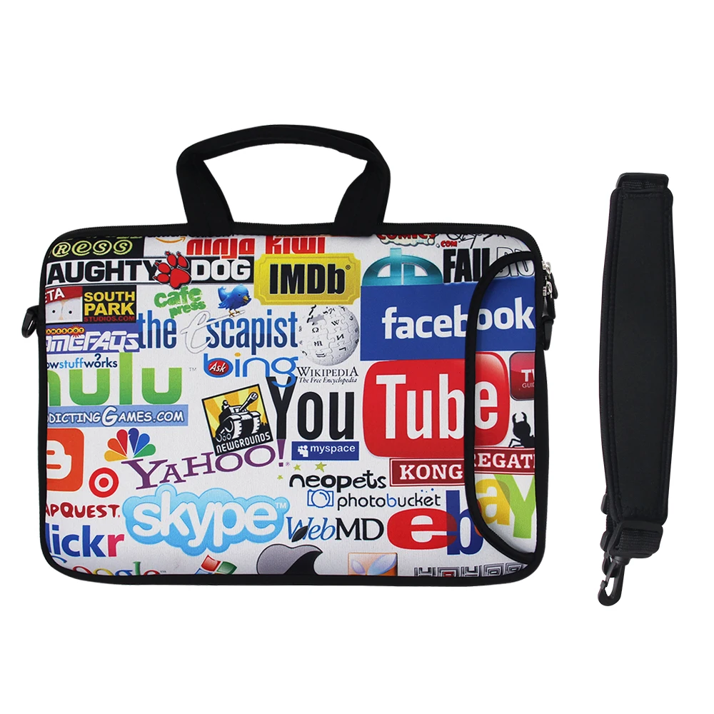 Fashion Laptop bag 10 11 12 13 14 15 15.6 17.3inch for ipad macbook air pro lenovo xiaomi shoulder bag Notebook accessories men