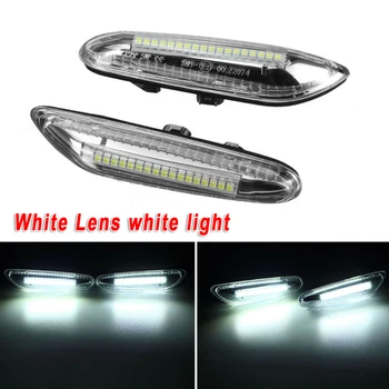 

Side Marker Light Turn Signal 3528 18smd LED Lamp For BMW E46 E60 E82 E90 E92