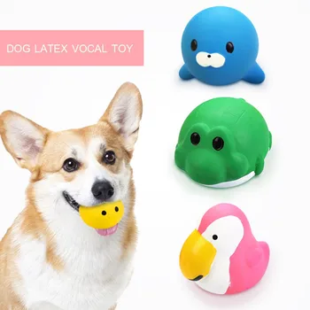 

Pet Dog Latex Nibbling Molars Vocal Toy Parrot Plush Squeak Sound Dog Toys Funny Fleece Durability Chew Molar Toy