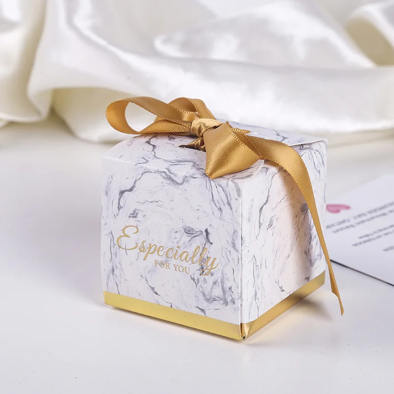 marble Бумага конфеты коробки, свадебные сувениры Подарочная коробка для шоколада упаковка Подарочный мешочек bonbon boite Кадо вечерние наборы; детский душ пользу - Цвет: marble