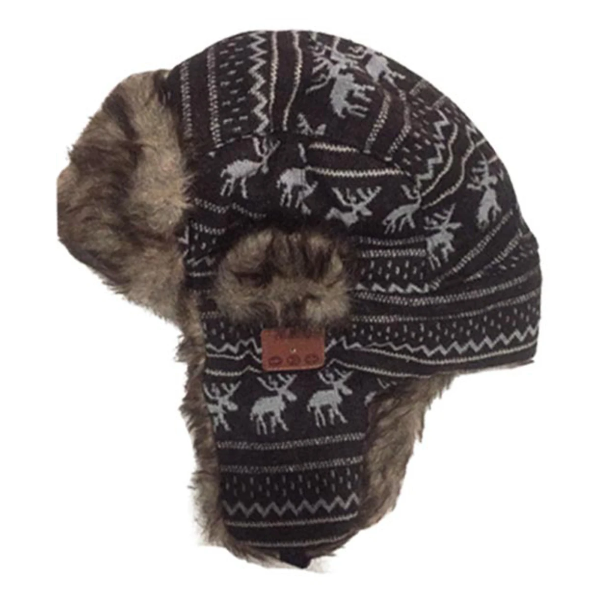 SOONHUA BT Earphone Hat Winter Outdoor Warm Windproof Wireless Headphone Earflap Hats Cap With USB Cable | Электроника