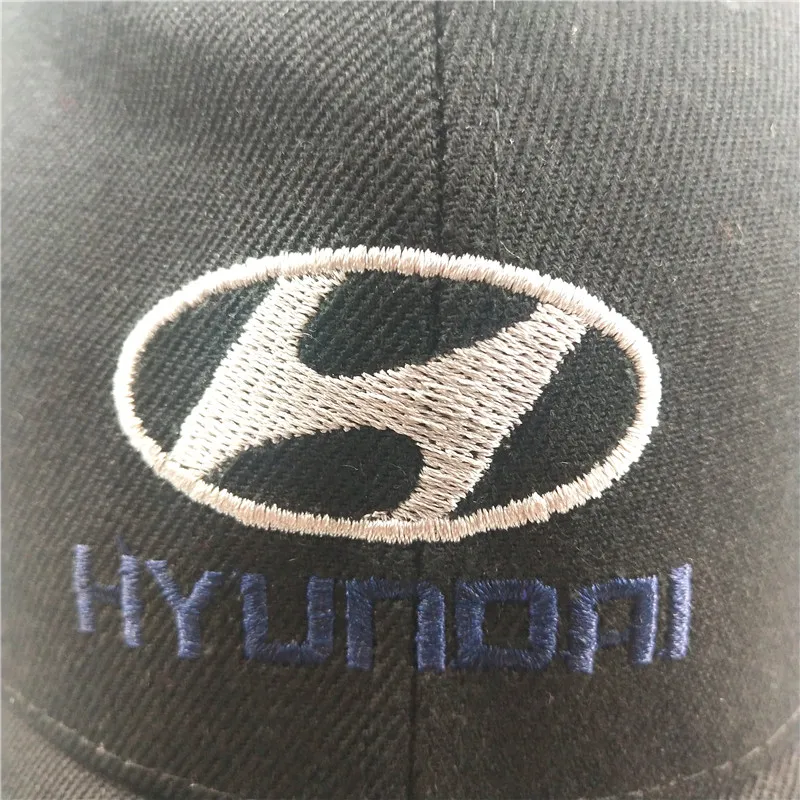 Новинка, вышивка для современных HYUNDAI, кепка, автомобильный логотип, MOTO GP Racing F1, бейсбольная Регулируемая бейсбольная кепка, Повседневная Кепка для грузовика