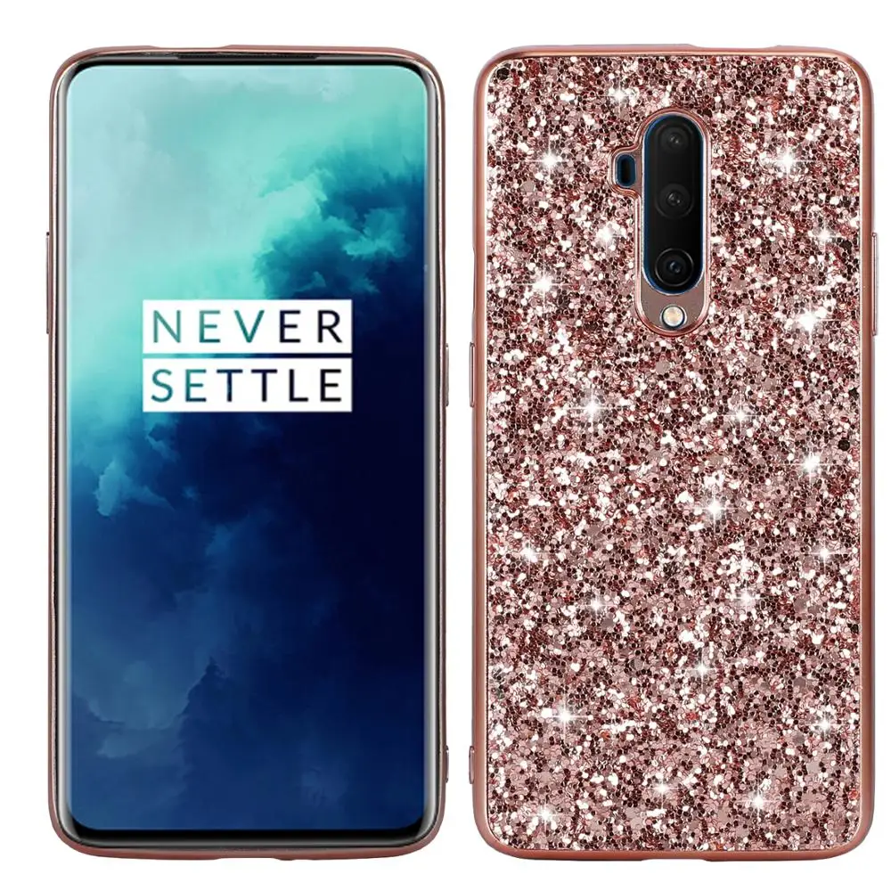 Чехол с блестками для Oneplus 7 7t Pro One Plus 6T 6 Oneplus7 блестящий силиконовый чехол из тпу |