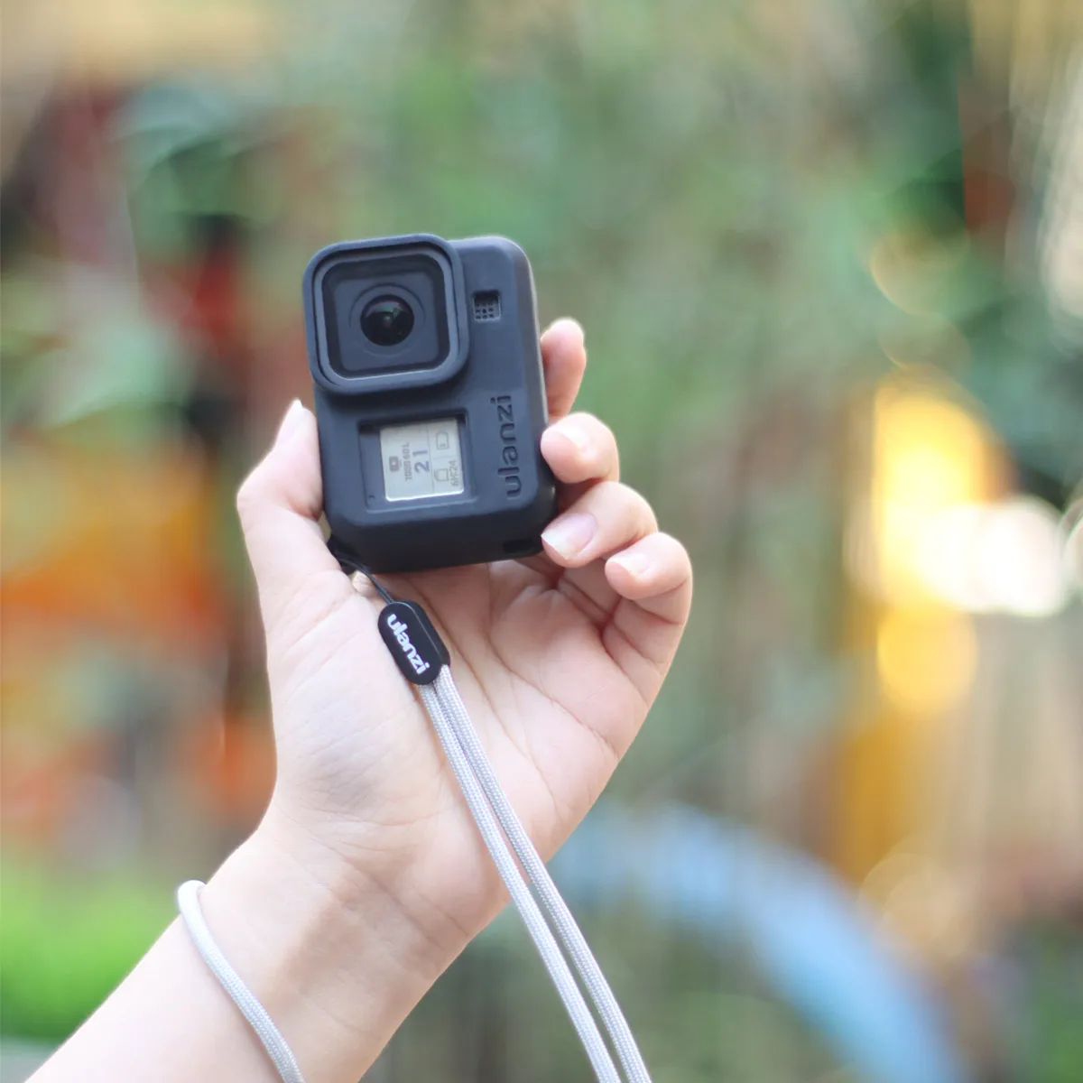 Ulanzi G8-3 для Gopro 8, Черный Защитный чехол для камеры, защитный чехол для объектива камеры, силиконовый чехол, комплект для спортивной камеры, защитная крышка