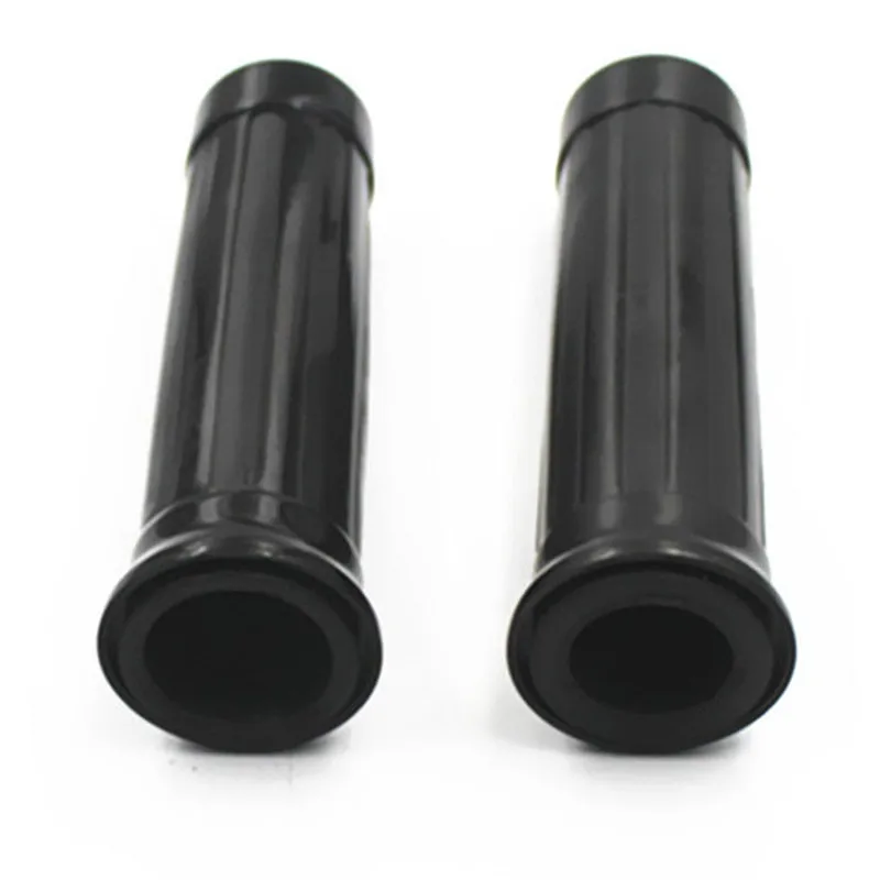 7/8 ''22 мм рукоятка руля ручки для мотоцикла ручки для Harley Suzuki Honda Yamaha Kawasaki - Цвет: black