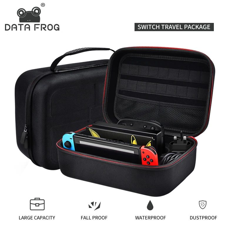 

Data Frog Multifunctional Travel Bag for Nintendo Switch Waterproof Storage Case for Ns Switch Console protective Accessories