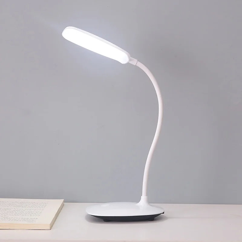 

Adjustable Intensity Touch Switch Dorm Modern Lamp USB Rechargeable LED Dimmable Desk Reading Light Power Saving Table Lamp
