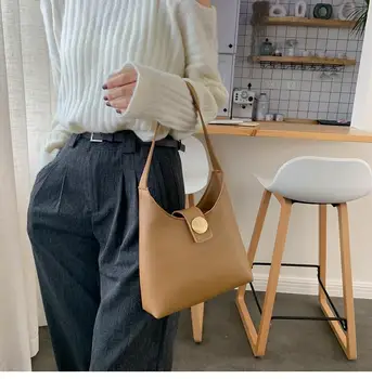 

Leatherbag women's slant straddle bag new fashion single shoulder bag autumn and winter large capacity simple versatileAA1108