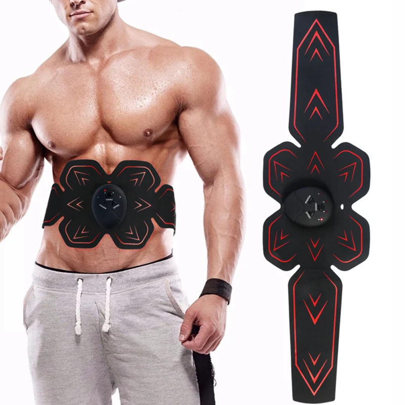

Electric Vibration Belt EMS Muscle Stimulator Abdominal Muscle Trainer Electrostimulation Toner ABS A bdomen Arm Leg Training