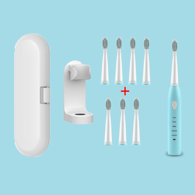 Sonic Electric Toothbrush Rechargeable Tooth Brushes Washable Electronic Whitening Teeth Brush Adult Timer Toothbrush