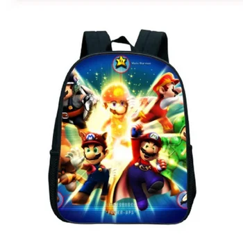 

Super Mario School Bags Children Kids School Bag Beautiful Popular Pattern Kindergarten Kids Backpack 12inch Mochila