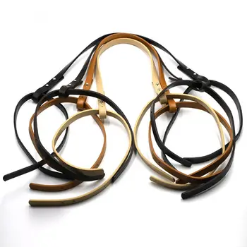 

PU Leather Handbag Shoulder Handle Strap for DIY Handmade Woven Bag Accessories Shoulder Straps