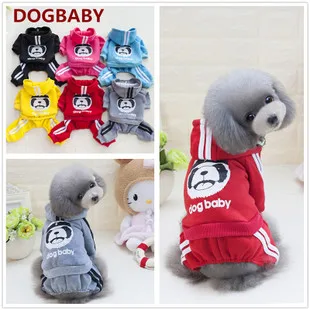 Dogbaby для домашних животных, одежда Одежда для собак кошек одежда сезон осень-зима; от производителей агент оценку в пять звезд ноги толстовка