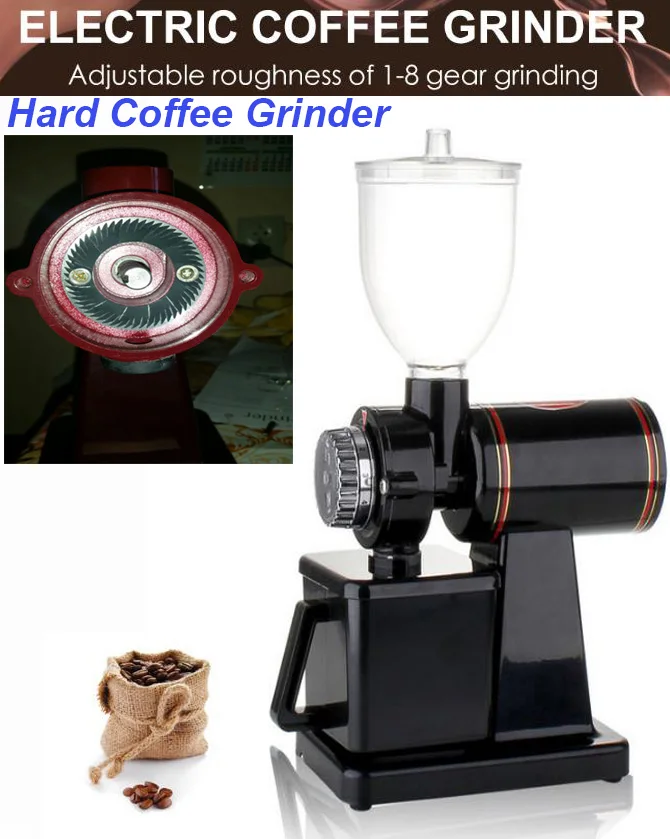 

Household Coffee grinder 150W Electric Coffee grinder Black/Red Coffee miller Stainless steel Blade 60MM Milling machine