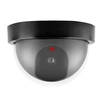 

Fake Dummy Camera Dome Indoor Outdoor Simulation Camera Home Security Surveillance Simulated Camera Led Monitor