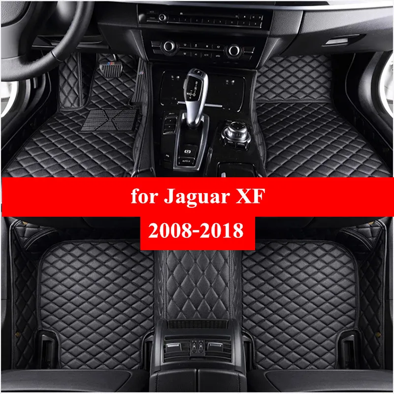 Car Floor Mats For Jaguar XF 2008 2013 2014 2015 2016 2017 2018 Flash