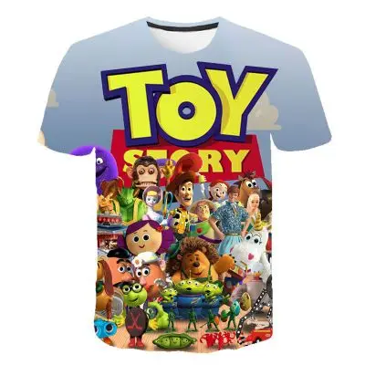 5 Новая игрушка История 4 ходячие игрушки 3d футболка толстовки Толстовка форки Шериф Вуди Мультфильм Базз Лайтер Тройник - Цвет: 5
