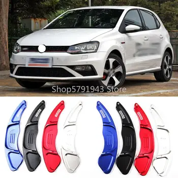 

2PCS Car Alloy Add-On Steering Wheel DSG Paddle Shifters Extension For VolksWagen Scirocco 2015-2018