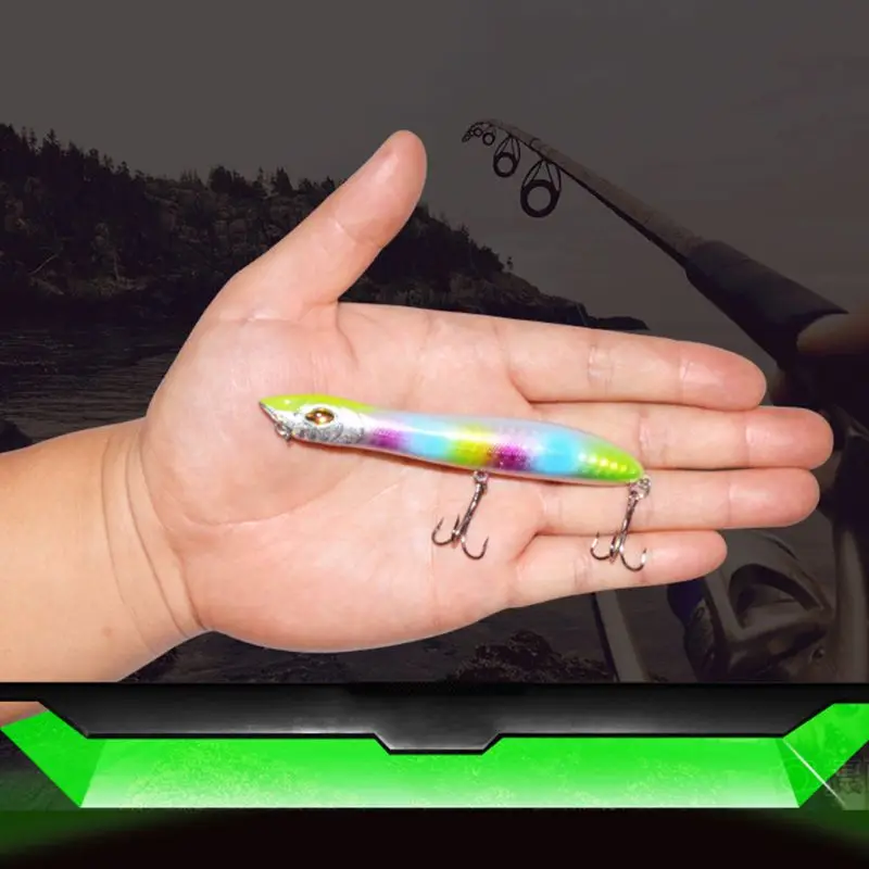 

Fishing Lure Bionic Snake Head Lures Hard Bait Artificial Surface Baits with Hook Triangular Barb Fake bait Accessories