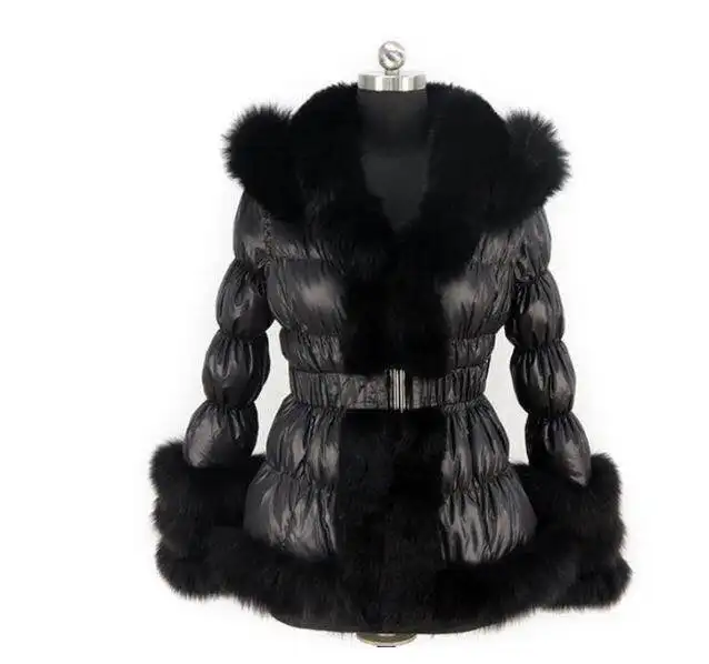 Plus Size Overcoat Winter Warm Windproof Jacket