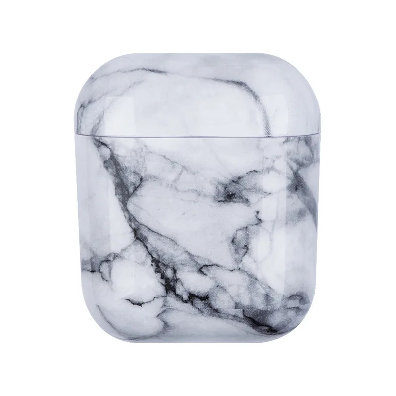 3 Защитный чехол для наушников для Apple Airpods 2 1 мраморный Жесткий Чехол для наушников Ear Air Pods Box I9 I9s I10 Pro I10s I11 I11s I13 TWS - Цвет: 3