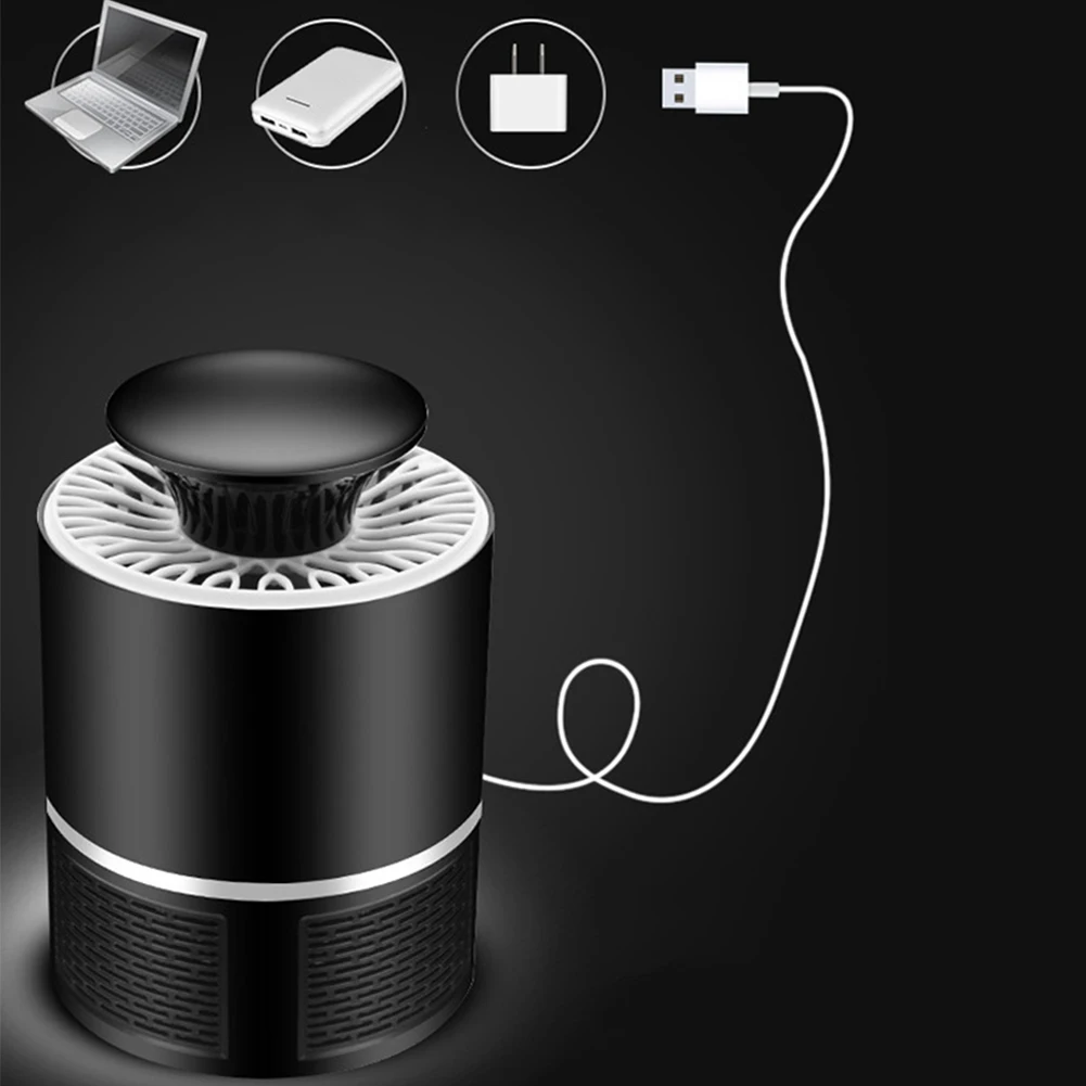 USB Электрический ночной Светильник СВЕТОДИОДНЫЙ ловушка для насекомых Zapper физический убийца комаров лампа светодиодный Zapper для дома, гостиной, борьбы с вредителями