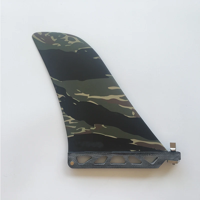 Армейский зеленый 7 дюймов надувные Sup серфинга одиночный плавник лодка для сапсерфинга плавник