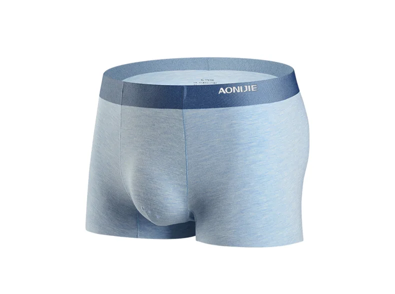 AONIJIE 3 упаковки EF005 быстросохнущие мужские спортивные трусы боксеры нижнее белье микро модальные шелк тутового шелкопряда с металлической подарочной коробкой
