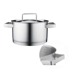 Нержавеющая сталь посуда с крышкой вок суп с лапшой горшок с супер толстый Высокое Качество посуда для готовки термостойкая нетоксичные кухонная посудомоечная машина