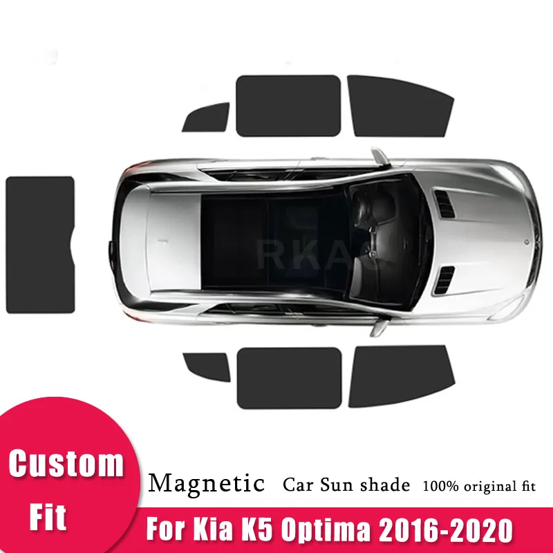 2018 2019 Custom-Fit for Kia Optima Sedan w/o Sensor 2016 2017 Gold Series HeatShield The Original Auto Sunshade 